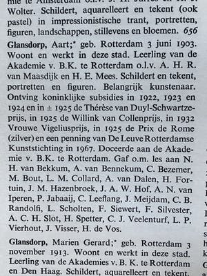 Aart Glansdorp - Stilleven met fruit. kopen? Bied vanaf 325!
