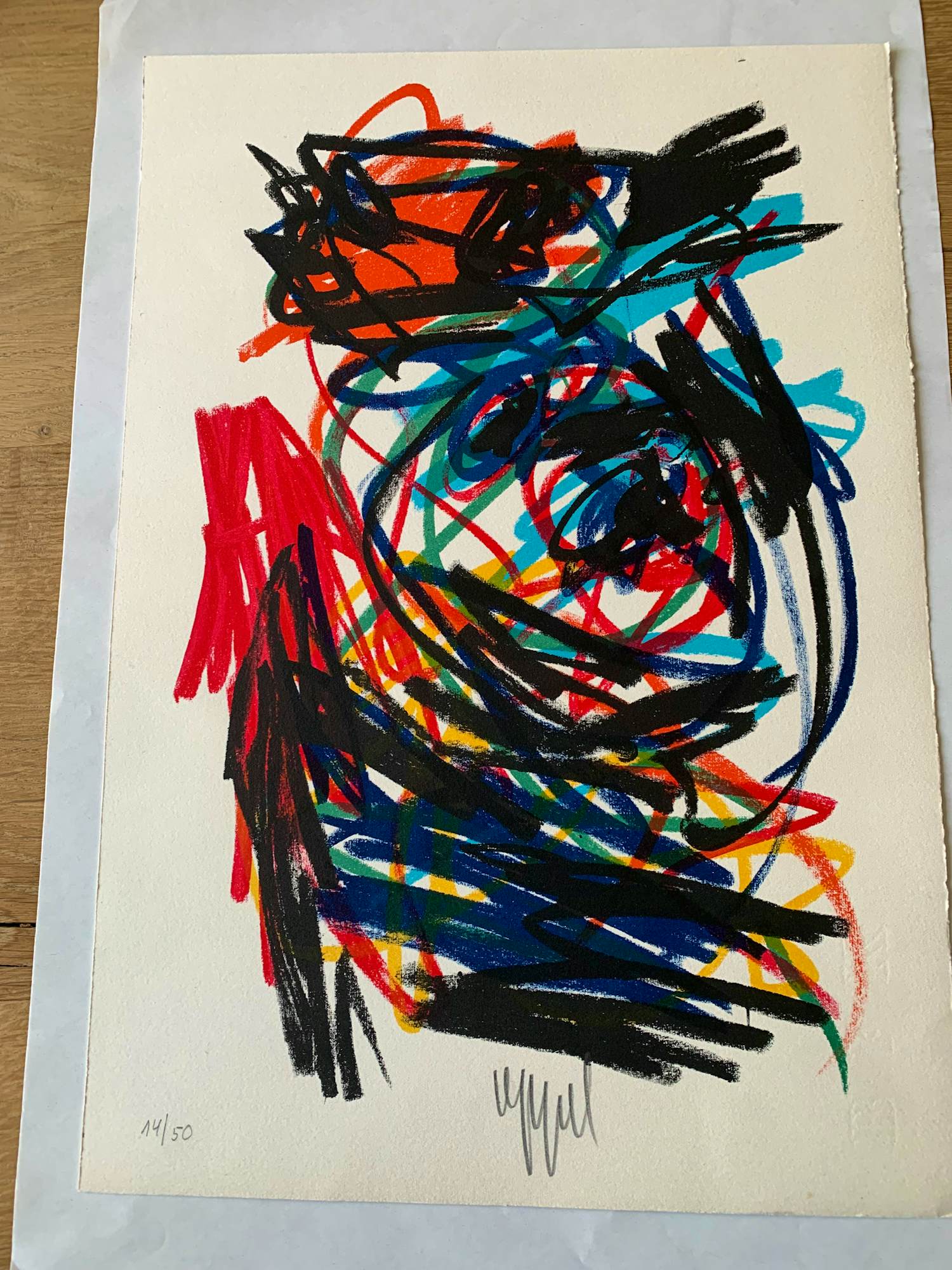 Karel Appel - Der Spiegel 2 Köln 1960 kopen? Bied vanaf 399!