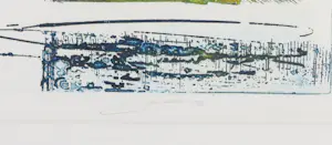 Olivier Beijn - Ets, Stad II - Ingelijst kopen? Bied vanaf 35!