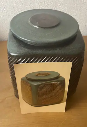 Martin Goedersmann - Deckeldose aus Steinzeug mit Feldspatglasur kopen? Bied vanaf 69!