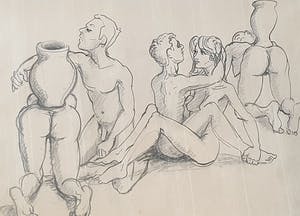 Thomas Bernstein - WS00116 - Erotische voorstelling met keramiek kopen? Bied vanaf 150!