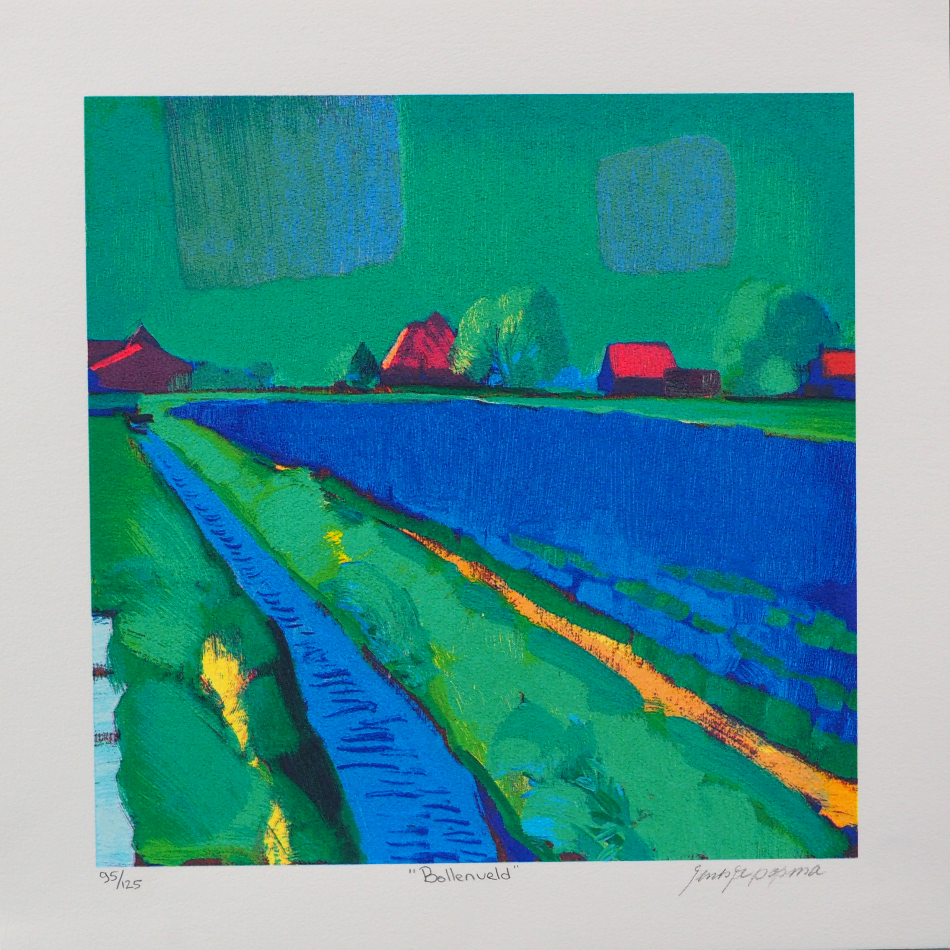 Jentsje Popma - Bollenveld verkocht voor € 50!