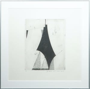 Jan Naezer - Ets, Zonder titel - Ingelijst kopen? Bied vanaf 1!
