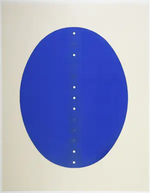 Lucio Fontana - Gesigneerde zeefdruk op rhodoïd, Concetto spaziale kopen? Bied vanaf 3000!
