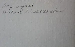 Dirkje Kuik - inkttekening: uit boek "De nachtcactus bloeit - 1982 kopen? Bied vanaf 59!