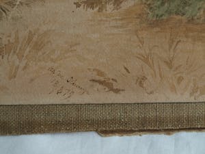 Melchior Fritsch - Aquarel , “An der Schwarza” – 1879 kopen? Bied vanaf 10!