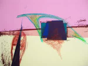 Ton van den Hoogen - Landschap IV verkocht voor € 65!