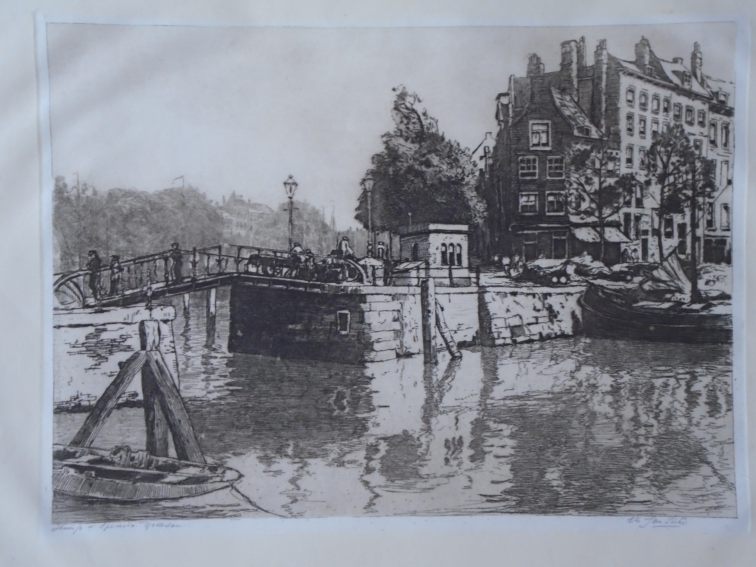 Jan Sirks - Huisje van Spinoza, Rotterdam verkocht voor € 40!