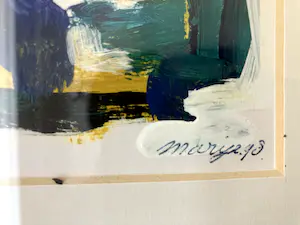 Niet of onleesbaar gesigneerd - 2 Moderen portret schilderijen kopen? Bied vanaf 1!