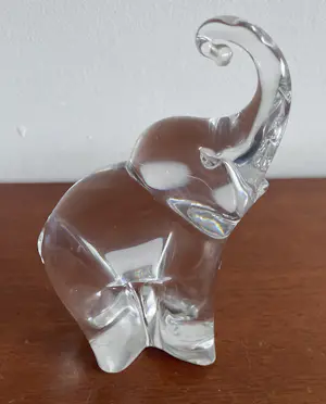 Maleras Sweden - Kristallen figuur van een olifant ontwerp Folke Walving kopen? Bied vanaf 40!
