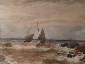 Alexander Ballingall - Stormy weather, Crossing the Bar-Largo kopen? Bied vanaf 125!