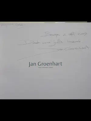 Jan Groenhart - Monografie Monique de Groot gesigneerd door de kunstenaar. kopen? Bied vanaf 10!