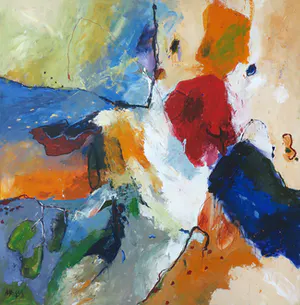 Alexander Vogels - Olieverf op doek, Stilleven samenstellen (Zeer groot) kopen? Bied vanaf 800!