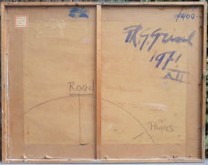 Phil Grisel - 71 XII, olieverf op schilderkarton (ingelijst) kopen? Bied vanaf 1!