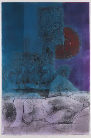 Ru van Rossem - Aquatint en reliëfdruk, La casada infiel - Ingelijst (Groot) kopen? Bied vanaf 120!