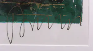 Gerti Bierenbroodspot - Zeefdruk, Eenhoorn - Ingelijst kopen? Bied vanaf 100!