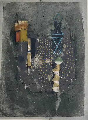 Johnny Friedlaender - Signierte und nummerierte Original Aquatinta Radierung kopen? Bied vanaf 60!