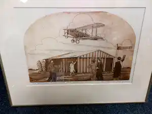 Leentje Linders - 1e vlucht (KLM lijnvlucht)DH16 mei 1920 Amsterdam Schiphol London verkauft für € 50!