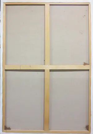 Angelos Tassopoulos - Olieverf op doek, Vrouw - Zeer groot kopen? Bied vanaf 500!