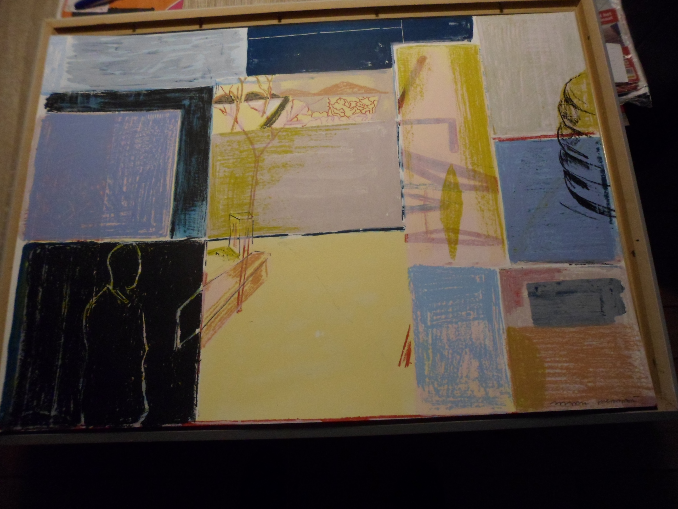 Jasper Krabbe - Zeefdruk, Geen titel kopen? Bied vanaf 40!