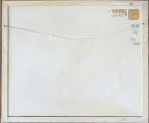 Mario Eloy - Acryl op paneel, Donker ogenlicht in het duister - Ingelijst (Zeer groot) kopen? Bied vanaf 200!