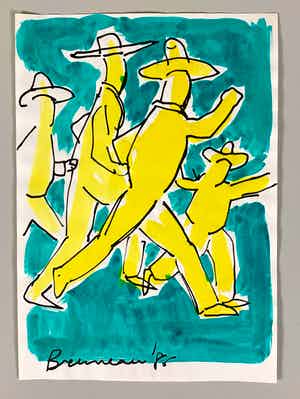 Bruneau - Zonder titel verkocht voor € 120!