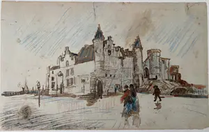 Vincent van Gogh - Acht tekeningen van Vincent van Gogh kopen? Bied vanaf 165!