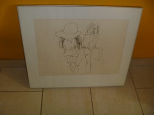 John Lennon - afgeprijst : lithografische prent uit de Bag One map kopen? Bied vanaf 79!