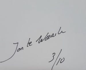 Jan te Wierik - Mooie zeefdruk kopen? Bied vanaf 300!