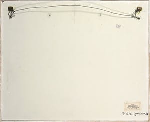 Paul Overhaus - Olieverf op gips, Polder - Ingelijst kopen? Bied vanaf 70!