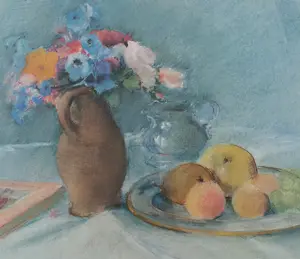 Jan Heesters - Stilleven met bloemen en fruit kopen? Bied vanaf 95!