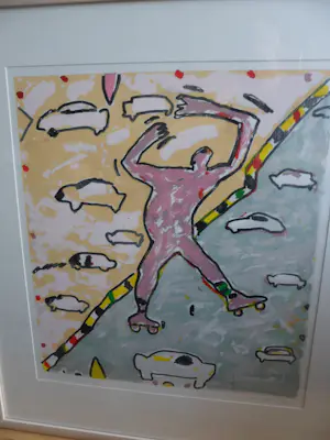 Dominique Chan - Zeefdruk, Titel, Borderline . kopen? Bied vanaf 40!