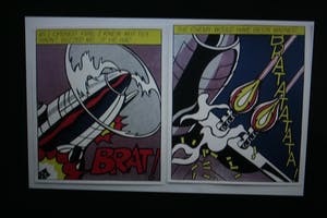 Roy Lichtenstein - Triptych 'As I Opened Fire'. kopen? Bied vanaf 350!