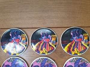 Corneille - 14 onderzetters van keramiek kopen? Bied vanaf 55!