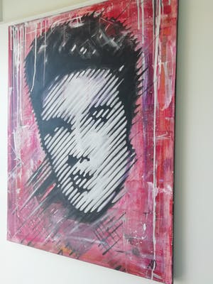 Niet of onleesbaar gesigneerd - Elvis Presley kopen? Bied vanaf 10!