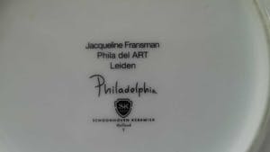 Plateelfabriek Schoonhoven N.V. - Philadelphia 3 borden kopen? Bied vanaf 18!