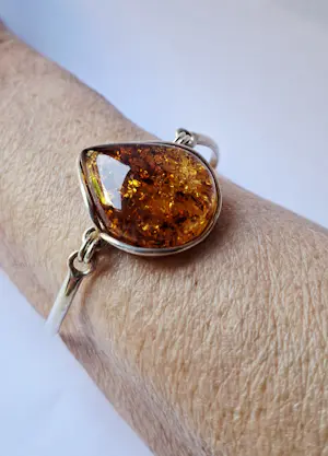 nieuwe Ambachtelijke prachtige amber  sterling zilveren armband kopen? Bied vanaf 120!
