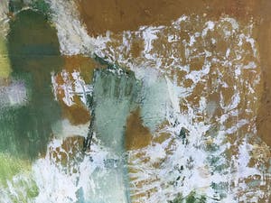 Corry Muhlenfeld - Olieverf op doek, Abstracte voorstelling kopen? Bied vanaf 1!