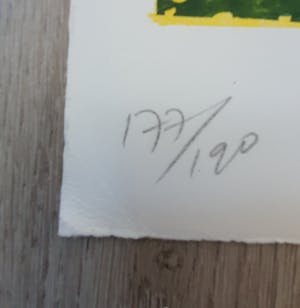 Jan Cremer - Herfst - gesigneerd - prent 190 - 1978 kopen? Bied vanaf 150!