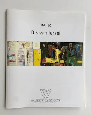 Rik van Iersel - Litho 'Kop' +Van Iersel Kunstboek "Between seeing and saying", Brochures en Tas kopen? Bied vanaf 10!