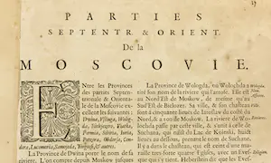 Joan Blaeu - Handgekleurde gravure, Russiae vulgo Moscovia kopen? Bied vanaf 1!
