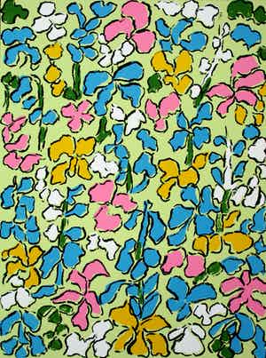 Jan Wolkers - zeefdruk: zomer - 2000 + gedicht verkocht voor € 225!