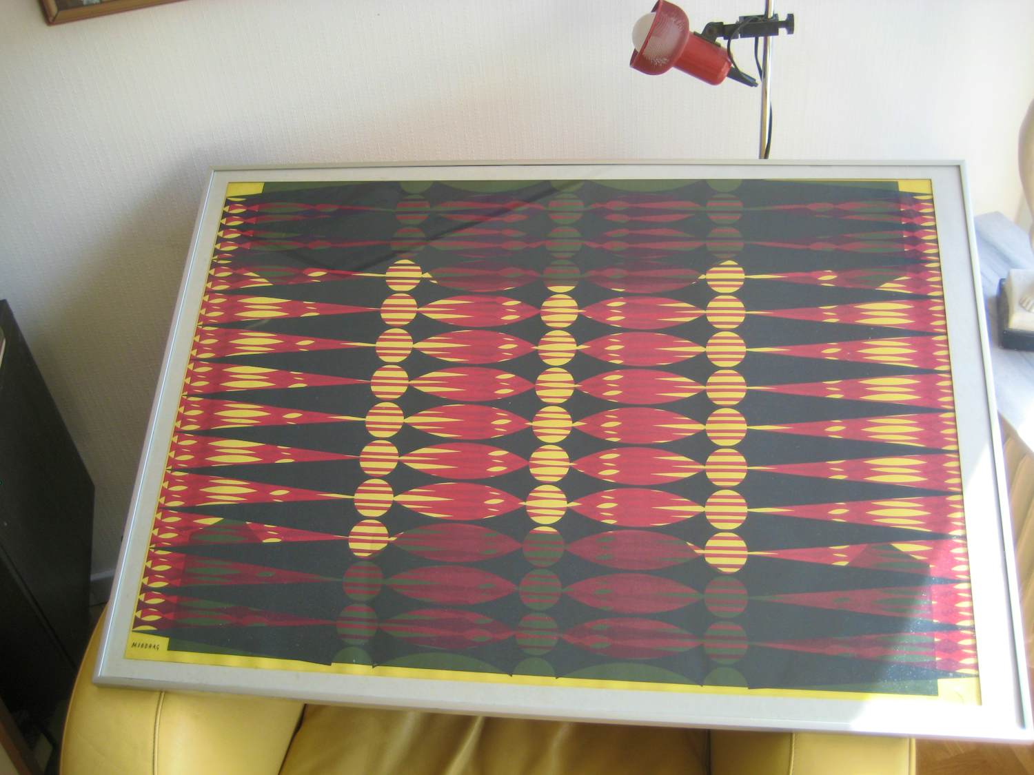 Dordevic Miodrag - Acrylverf op papier: Compositie. kopen? Bied vanaf 125!