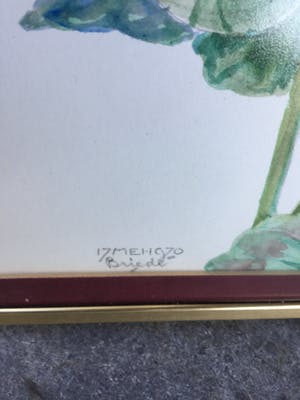 Johan Briede - B1253-2, Bloemstudie kopen? Bied vanaf 195!