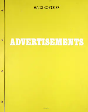 Hans Koetsier - Gesigneerde portfolio, Advertisements (1969-1981) kaufen? Bieten Sie von 50!
