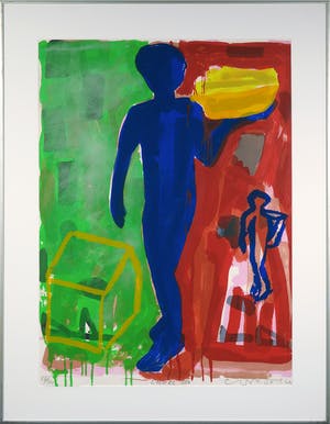 Cees Dolk - Zeefdruk, Engel 380 - Ingelijst kopen? Bied vanaf 20!