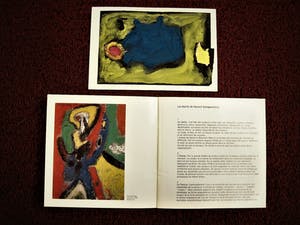 Gerard Schaperkotter - Jaren 80 Collage?Aquarel "wild Zwijn" - gesigneerd - met Krikhaar catalogus kopen? Bied vanaf 10!