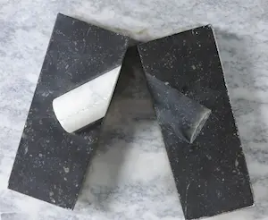 Jan van Dijk - Marmer / hardsteen, Scheiding rond door knippen II (Zwaar!) kopen? Bied vanaf 100!