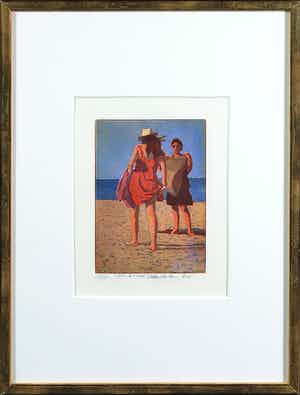 Marcel Schellekens - Kleurenets, Op het stand - Ingelijst verkocht voor € 80!