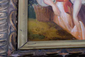 Charles Venneman - Portret van een vrouw in landschap. kaufen? Bieten Sie von 225!